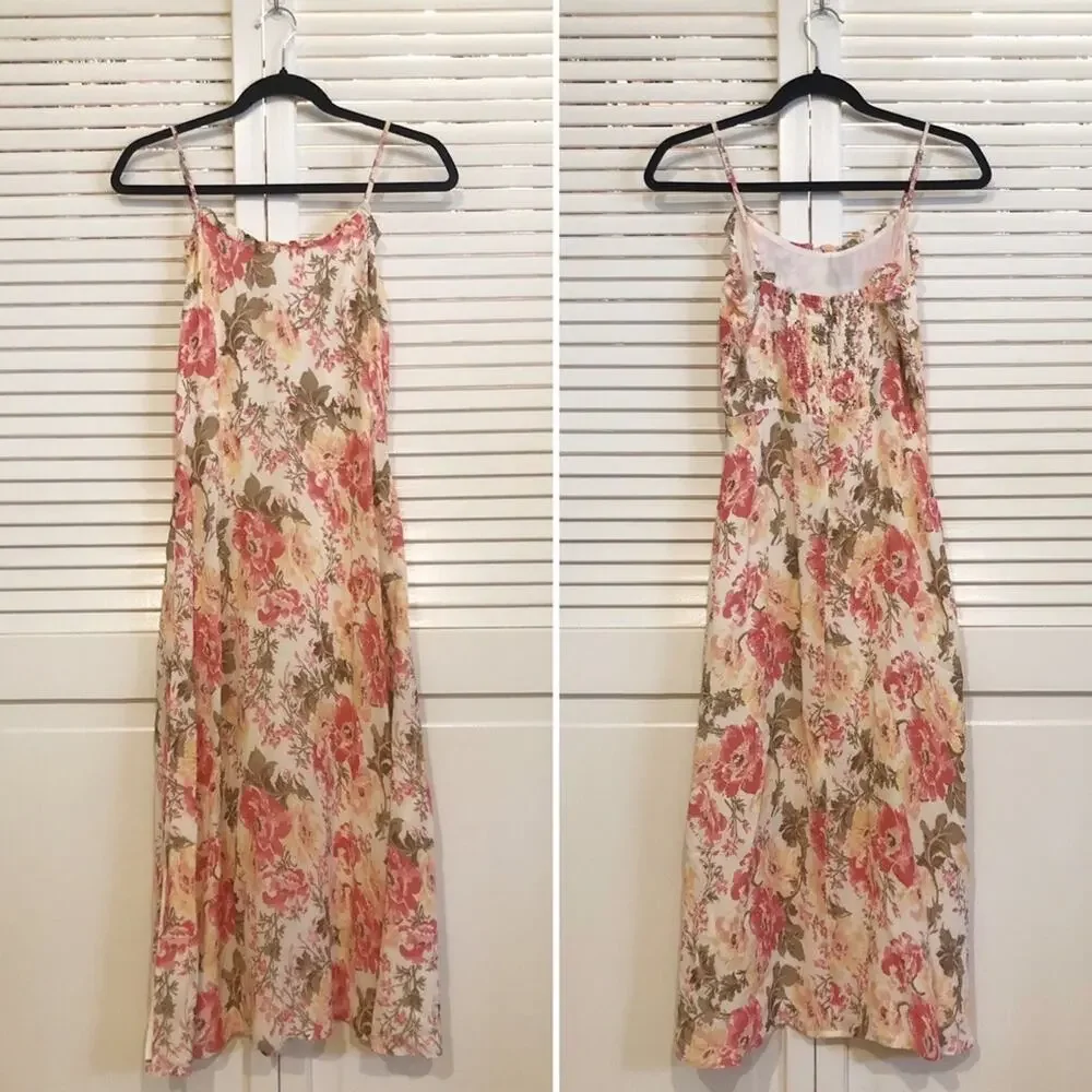 Reformation Cassandra Floral Dress in Farrah Size 4 - Picture 5 of 12